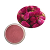 Polvere di fiori di petali di rosa